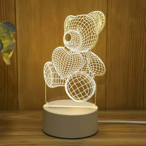 Decorative Acrylic Lamp – Multicolor Ambient Night Lights