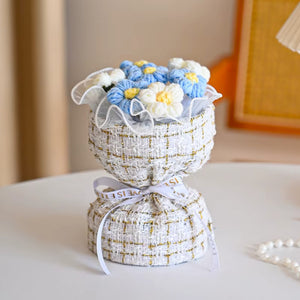 Eternal Knitted Flowers Bouquet – A Timeless Gift of Love