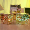 Infinity Tulip Glow Cube – Perfect Bedside Companion